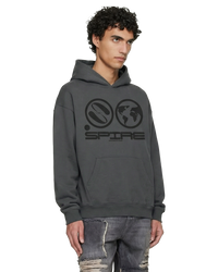SPIRE FOUNDATION HW HOODIE — CHARCOAL