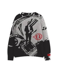 SPIRE "CLOCKWORK" KNITTED CREWNECK