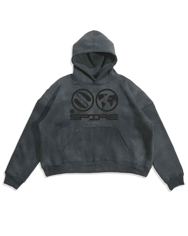 SPIRE FOUNDATION HW HOODIE — CHARCOAL