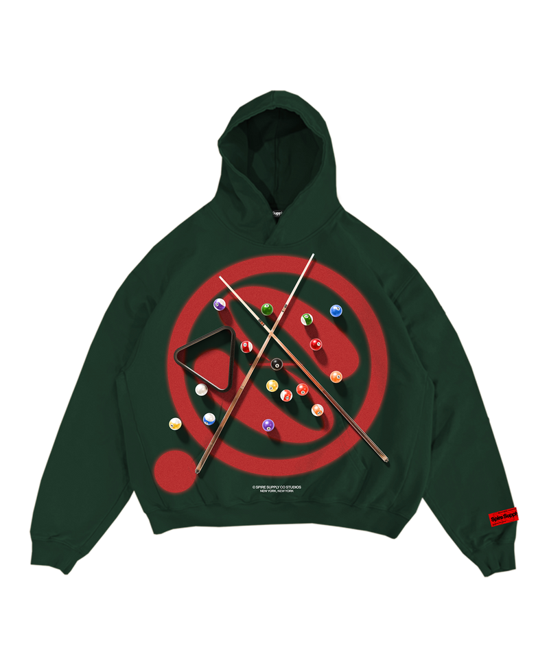 SPIRE "BILLARDS" HOODIE (JADE)