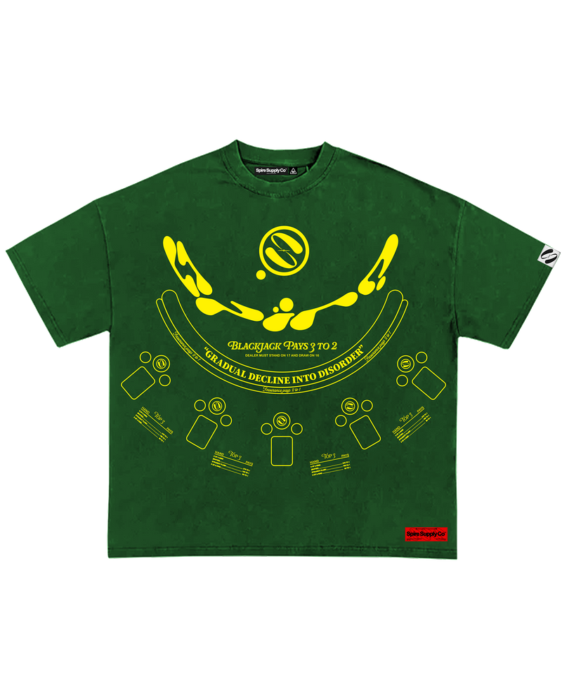 SPIRE "DEALER" T-SHIRT (JADE)