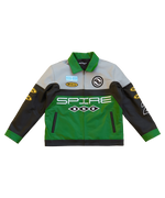 SPIRE "SAKI" LEATHER JACKET (JADE)