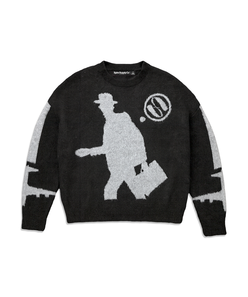 SPIRE "EXPORT" MOHAIR CREWNECK